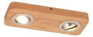 Lindby - Mikari 2 LED Lampa Sufitowa Wood