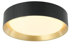 Lindby - Kambia LED Lampa Sufitowa Ø45 Black/Gold
