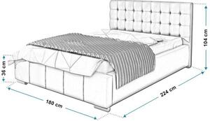 Łóżko Dream 2 + Pojemnik 160 x 200