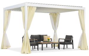Pergola tarasowa wolnostojąca Lagos Premium 3x4 Garden Point biała
