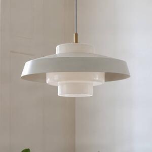 Lampa wisząca Rico NOLA, kremowy / amber, salon / jadalnia, metal, design