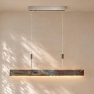 Lampa wisząca Malu Quitani, możliwość ściemniania, mosiężny / złoty, salon / jadalnia, aluminium, nowoczesny