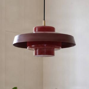 Lampa wisząca Rico NOLA, czerwony, salon / jadalnia, metal, design