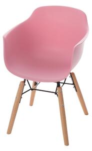 Krzesełko dziecięce Monte candy pink