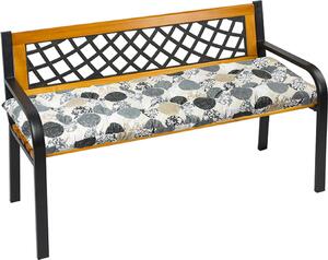 Szyty poduszka na awk - 40x150 cm - Szary,Biay