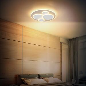 Globo Lampa sufitowa Monty, kremowy / amber, salon / jadalnia, metal, nowoczesny