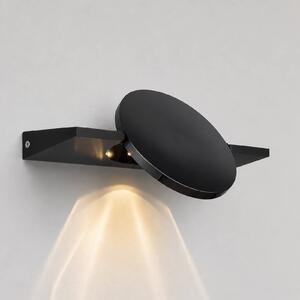 Globo Kinkiet LED Jasper, czarny, salon / jadalnia, metal, nowoczesny