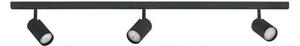 ANTIDARK - Designline Tube Kit 3 Lampa Sufitowa 1m Czarna