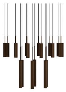 Audo Copenhagen - Tubulaire 20 Żyrandol Alu/Anodized Bronzed