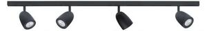 ANTIDARK - Designline Bell Kit 4 Lampa Sufitowa 2m Czarna