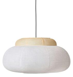 Made By Hand - Papier Single Lampa Wisząca Ø80 Soft Yellow