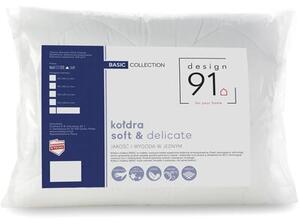 Kołdra EUROFIRANY Design 91 Basic 160 x 200 cm Biały
