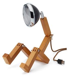 Unknown - Mr. Wattson Lampa Stołowa Mini Ash/Fashion Black Piffany Copenhagen