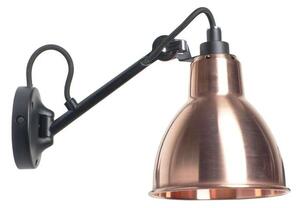 Lampe Gras - 104 Lampa Ścienna Black/Raw Copper