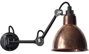 Lampe Gras - 204 Lampa Ścienna Black/Raw Copper