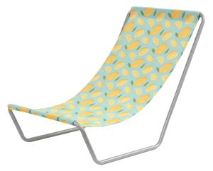 Składane leżak plażowy SAND LEMON, kolorowy