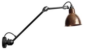 Lampe Gras - 304L40 Lampa Ścienna Czarna/Surowa Miedź
