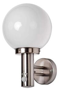 Lindby - Nada Ścienna Lampa Ogrodowa w/Sensor Stainless Steel