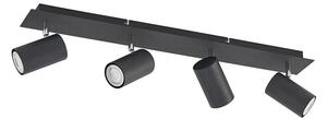 Lindby - Joffrey 4 Lampa Sufitowa L70 Black