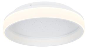 MARTIS plafon okrągły LED 50W CCT z efektem gwiezdnego nieba + pilot PLF-3232-WH