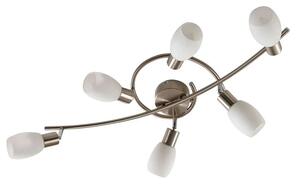 Lindby - Arda Lampa Sufitowa Whie/Nickel