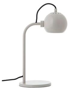 FRANDSEN - Ball Single Lampa Stołowa Glossy Pale Grey