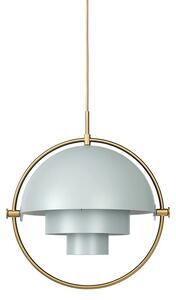 GUBI - Multi-Lite Lampa Wisząca Ø36 Messing/Sea Grey