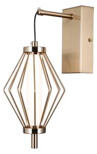SEVIL lampa ścienna złota siatka LED 5W 3000K WL-34403-1-HBR