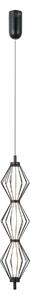 SEVIL lampa wisząca czarna siatka LED 15W 3000K PND-34403-3V-BK