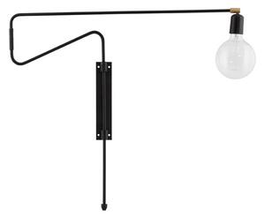 House Doctor - Swing Lampa Ścienna 70cm Czarna