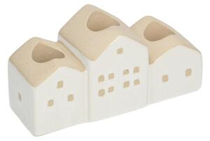 Świecznik Hauses 13x5x7cm white