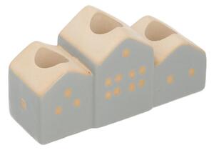 Świecznik Hauses 13x5x7cm grey
