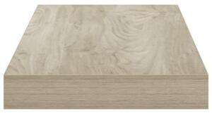 Półki ścienne, 4 szt., kolor dębowy, 50x23x3,8 cm, mdf