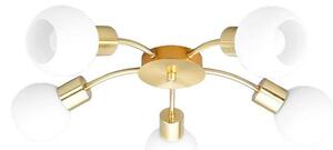 Lindby - Elaina 5 Lampa Sufitowa Brass