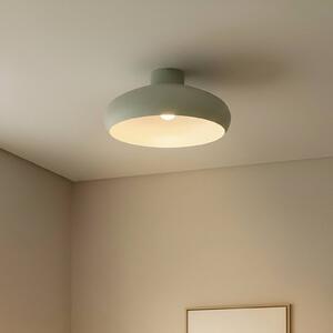 Lampa sufitowa Elover Lindby, możliwość ściemniania, zielony, salon / jadalnia, metal, nowoczesny