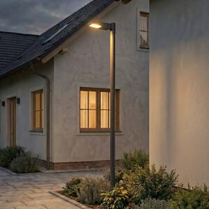 Arcchio – lampa zewnętrzna LED Nefarius, 250 cm, ciemnoszara, IP65 Nefarius, aluminiowy / szary / cynkowy, metal, nowoczesny