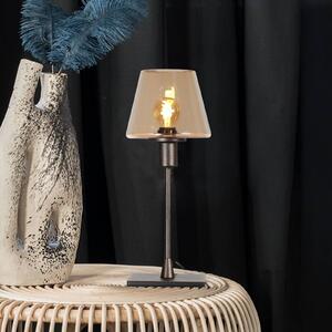 Steinhauer Lampa stołowa Ancilla, brązowy / rdzawy, salon / jadalnia, metal