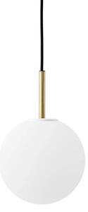 Audo Copenhagen - TR Bulb Lampa Wisząca Brushed Brass/Matt Opal