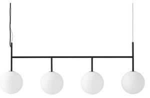 Audo Copenhagen - TR Bulb Suspension Frame Lampa Wisząca Black/Matt Opal