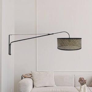 Steinhauer Kinkiet Elegant Classy, czarny, salon / jadalnia, metal