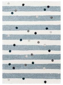 Dywan Stripes and Dots blue 120x170cm