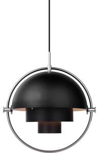GUBI - Multi-Lite Lampa Wisząca Ø36 Chrom/Czarna