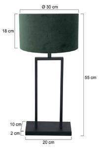 Steinhauer Lampa stołowa Stang, czarny, salon / jadalnia, metal