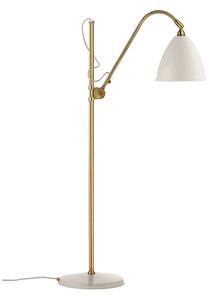 GUBI - Bestlite BL3 Lampa Podłogowa Ø21 Mosiądz/Matowa Biała