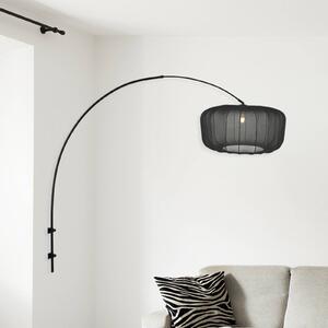 Steinhauer Kinkiet Sparkled Light, czarny, salon / jadalnia, metal, nowoczesny