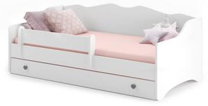 Łóżko dziecięce Emma 160x80 160x80 cm Tak Różowy
