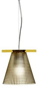 Kartell - Light Air Lampa Wisząca Rzeźbiona Bursztynowa