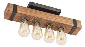 Lindby - Sverina Lampa Sufitowa Brown/Black