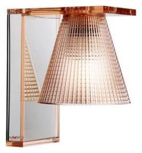 Kartell - Light Air Lampa Ścienna Rzeźbiona Bursztynowa