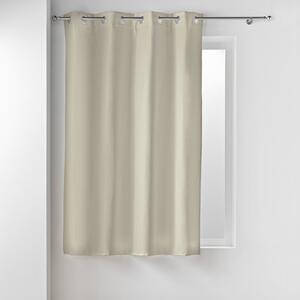 Beżowa zasłona termiczna częściowo zaciemniająca (dimout) z mikrowłókna 135x180 cm Micropolar – douceur d'intérieur